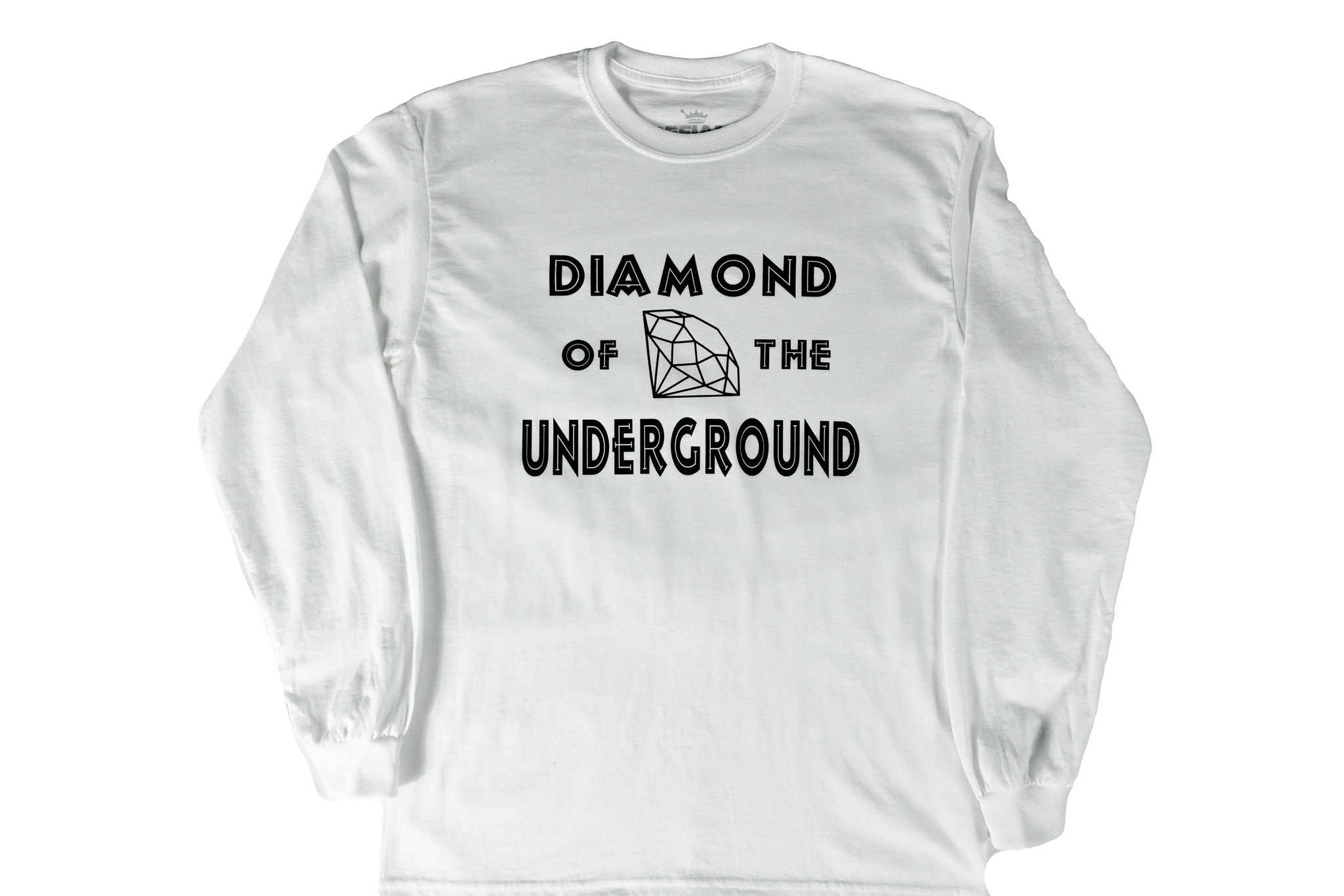 Diamond of the Underground Long Sleeve - White